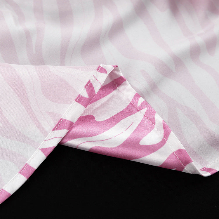 Saia Midi Bodycon Cintura Alta Estampa Animal Print