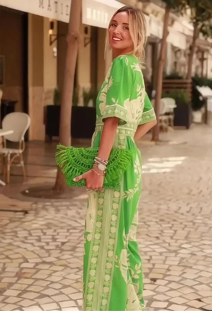 Macacão Feminino Floral Garden