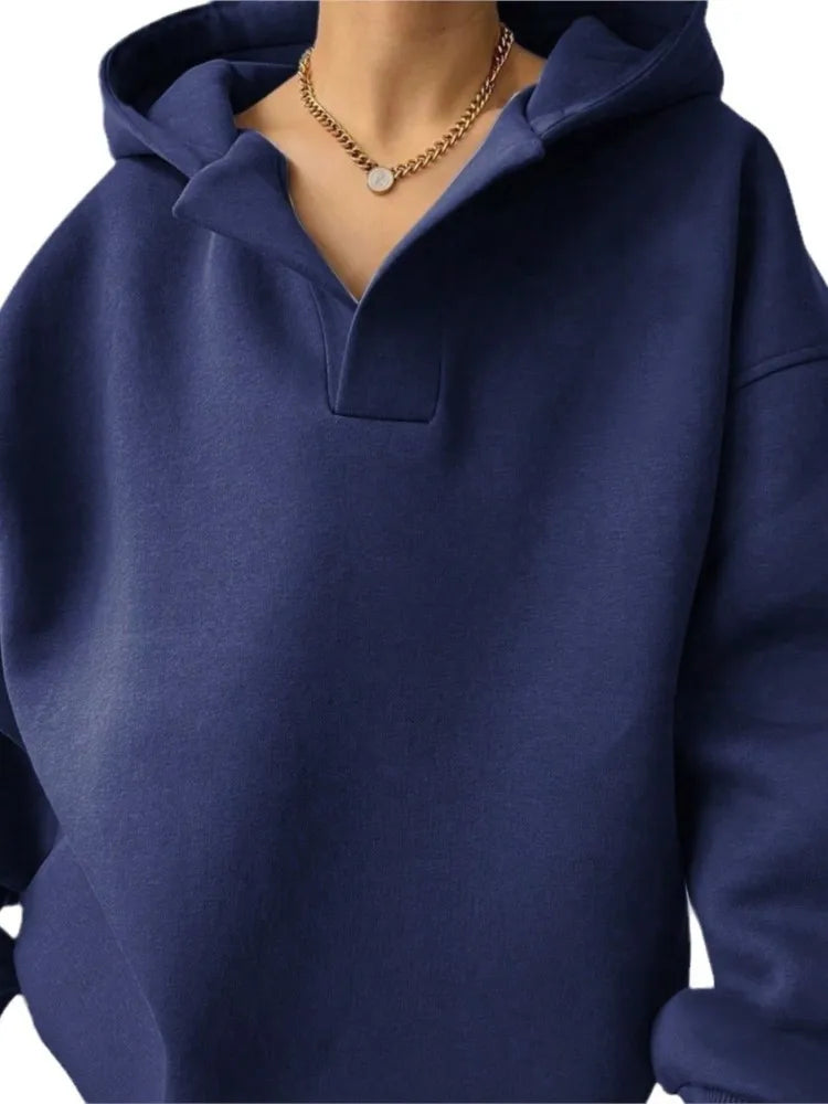 Moletom Feminino Streetwear com Capuz