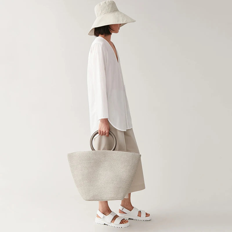 Bolsa de Praia Feminina Elegante e Versátil