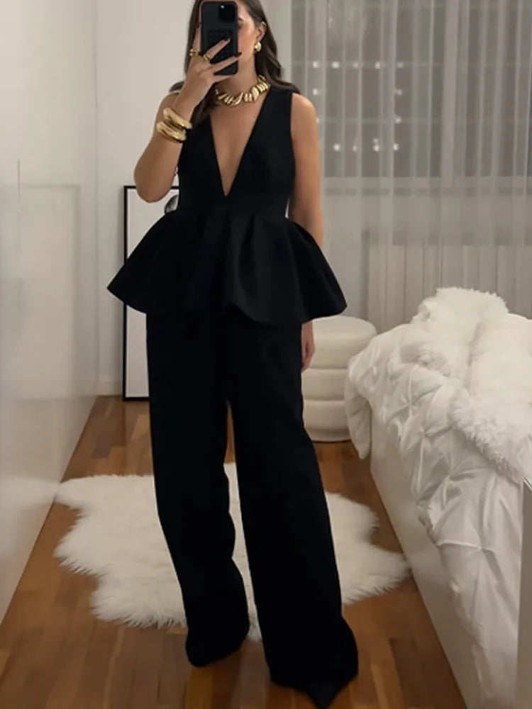 Conjunto de Alfaiataria Elegante Glamour Sexy