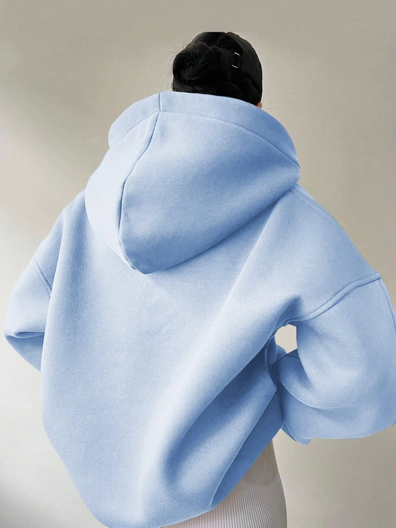 Moletom Feminino Streetwear com Capuz