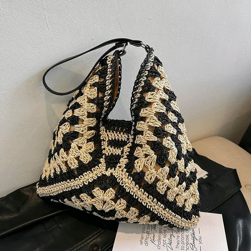 Bolsa de Crochê chic Feito à mão