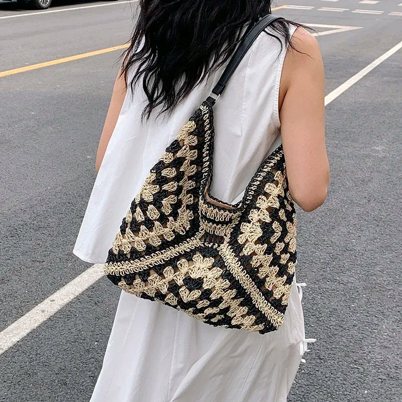 Bolsa de Crochê chic Feito à mão