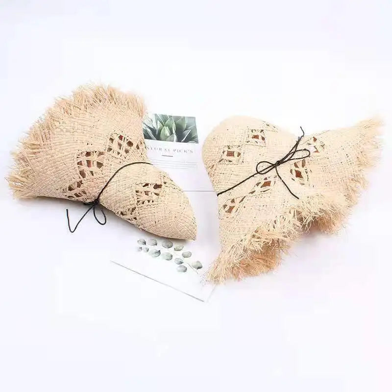 Chapéu de Sol de Palha e Aba Larga