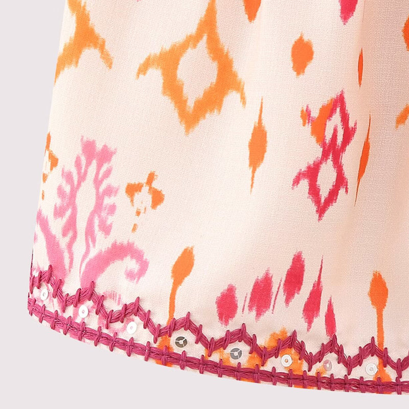 Blusa Regata Estampada com Alças Elegante