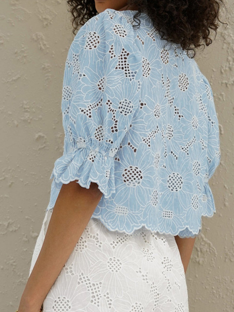 Blusa Feminina Azul