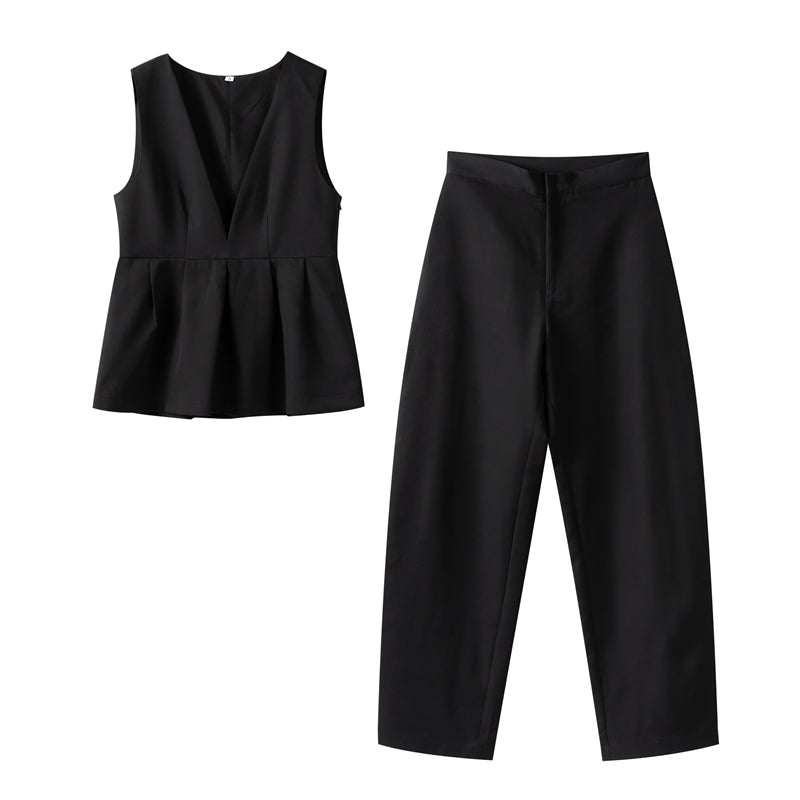 Conjunto de Alfaiataria Elegante Glamour Sexy