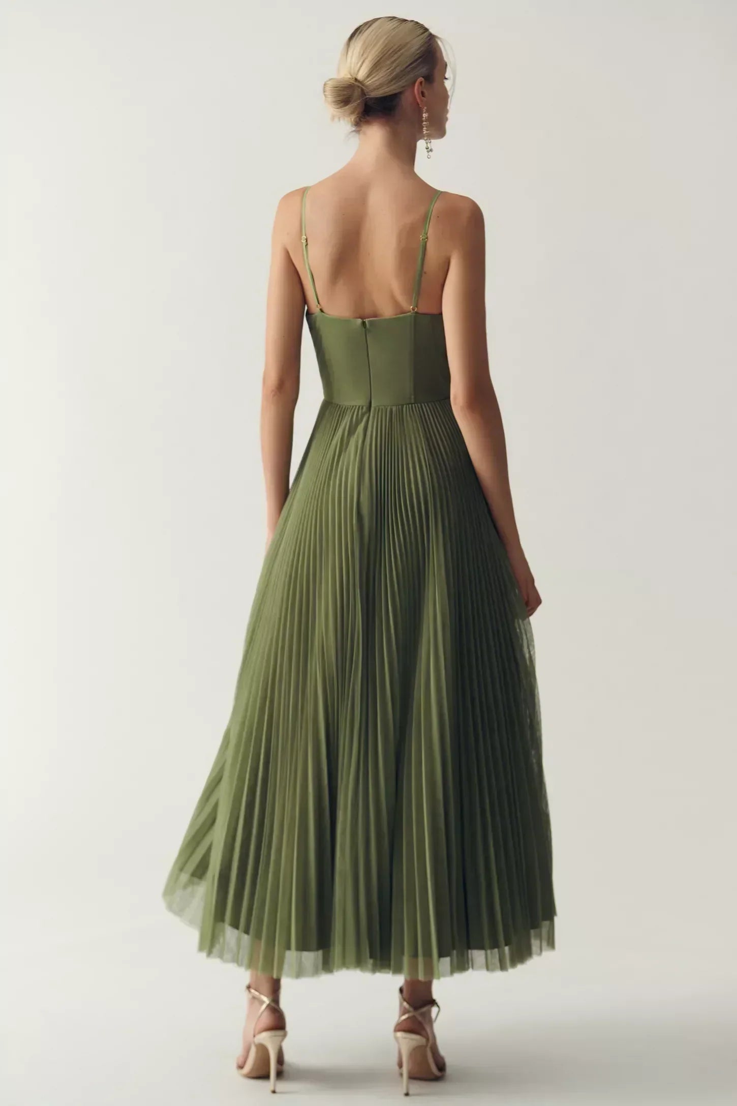 Vestido Maxi Vert - Estilo elegante com charme francês