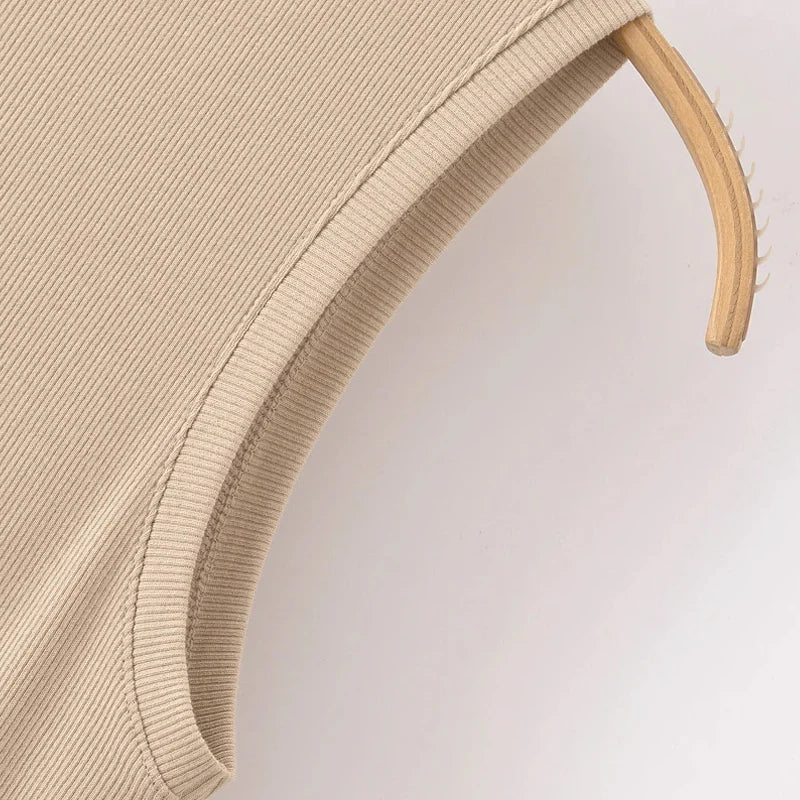 Traf cáqui elegante vestidos longos 2025 feminino primavera sem mangas vestidos pretos moda casual festa y2k vestido para o sexo feminino