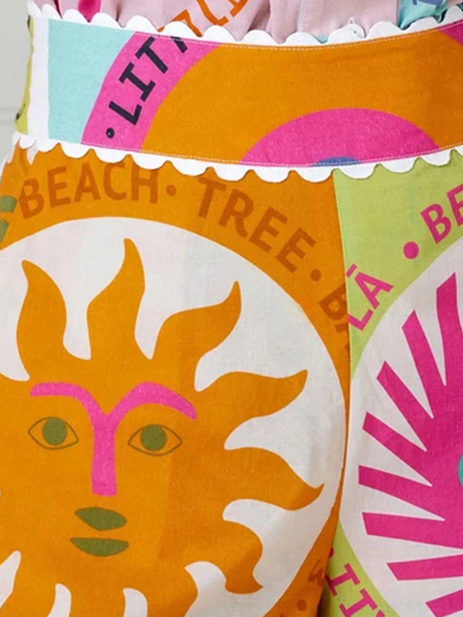 Conjunto Feminino Solar de Verão