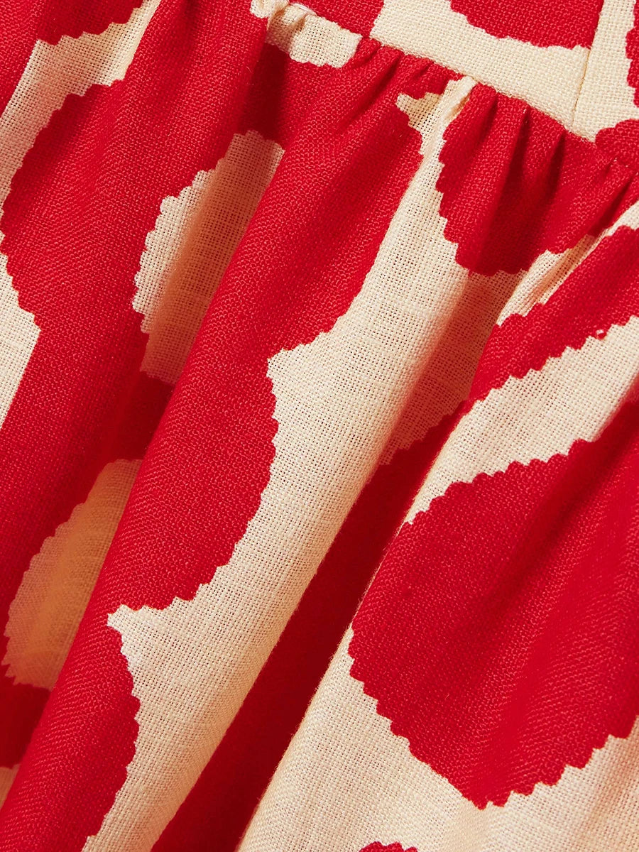 Meihuida-Vestido sem mangas com alça de spaghetti feminino, estampa floral, sem encosto, festa, férias, coquetel, streetwear de praia, verão