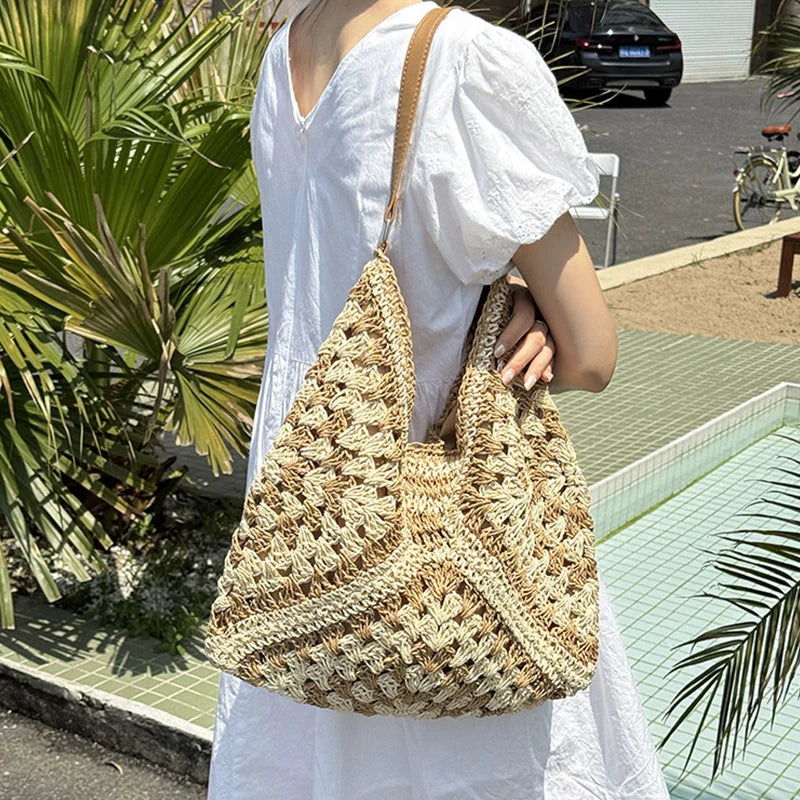 Bolsa de Crochê chic Feito à mão