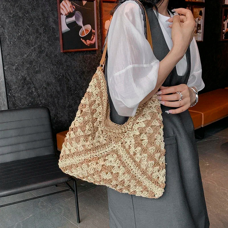 Bolsa de Crochê chic Feito à mão